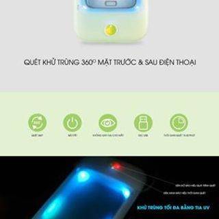 MÁY KHỬ TRÙNG ĐIỆN THOẠI TIA UV ACTTO ( HÀN QUỐC)