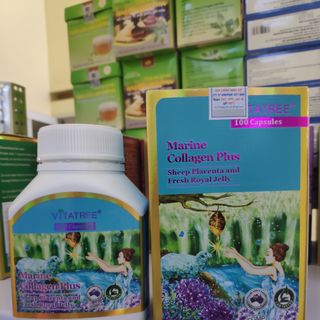 Viên uống đẹp da Marine collagen plus sheep placenta and fresh royal jelly giá sỉ