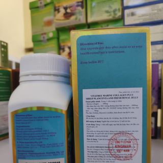 Viên uống đẹp da Marine collagen plus sheep placenta and fresh royal jelly