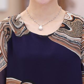 ÁO KIỂU NỮ HOA VĂN 01682S