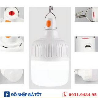 BÓNG LED TÍCH ĐIỆN - KHÔNG CẦN DÂY , CÓ MÓC TREO BẤT CỨ ĐÂU