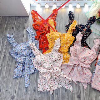 Set hoa cột nơ eo cao cấp
