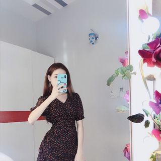 Đầm hoa hàng cao cấp