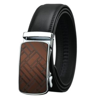 Thắt lưng dây nịt da bò AT Leather P108 khóa tự động