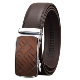 Thắt lưng dây nịt da bò AT Leather P108 khóa tự động