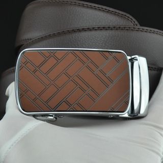 Thắt lưng dây nịt da bò AT Leather P108 khóa tự động