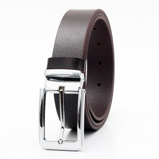 Thắt lưng dây nịt da bò AT Leather M4K35-04 màu nâu khóa kim