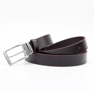 Thắt lưng dây nịt da bò AT Leather M4K35-04 màu nâu khóa kim