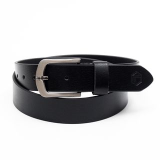Thắt lưng dây nịt da bò AT Leather M4K-04 màu đen khóa kim