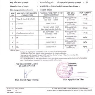 VAURORA TRỊ MỤN TRẮNG DA