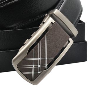 Thắt lưng dây nịt da bò AT Leather P123 khóa tự động
