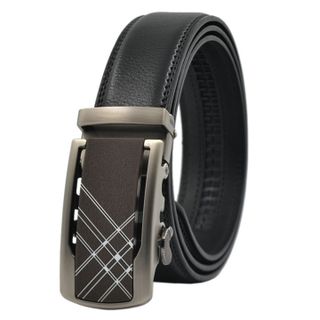 Thắt lưng dây nịt da bò AT Leather P123 khóa tự động