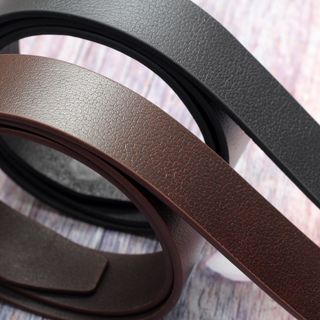 Thắt lưng dây nịt da bò AT Leather M4-01 màu nâu khóa tự động