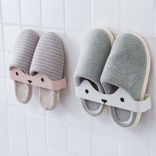 Kệ giày dép dán treo tường thông minh hình mèo