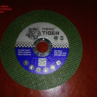 Đá cắt sắt/Inox hiệu Tiger xanh 150mm(1,5 tấc) giá sỉ