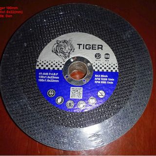 Đá cắt sắt/Inox hiệu Tiger màu đen cỡ 180mm(1,8 tấc) giá sỉ
