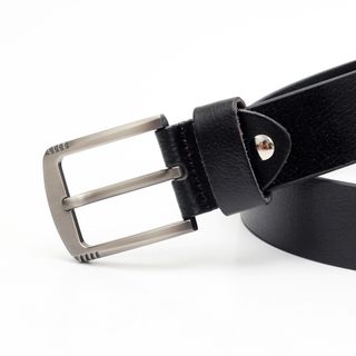 Thắt lưng dây nịt da bò AT Leather M4K-05 màu đen khóa kim