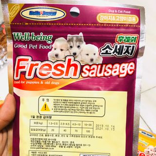 XÚC XÍCH HELLO DOGGY 8 CÁI Fresh Sausage (Hello Doggy)