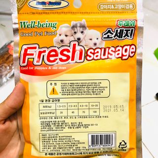 XÚC XÍCH HELLO DOGGY 8 CÁI Fresh Sausage (Hello Doggy)