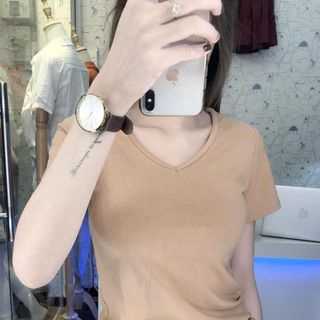 ÁO THUN borip CỔ TRÒN - CỔ TIM