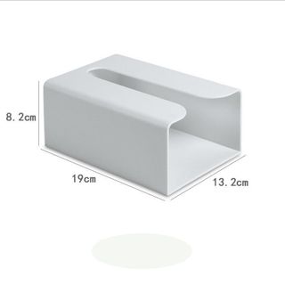 Hộp đựng khăn giấy rút đồ dùng đa năng dán treo tường