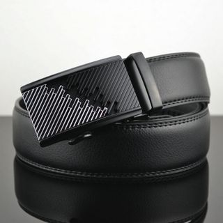 Thắt lưng dây nịt da bò AT Leather P117 khóa tự động