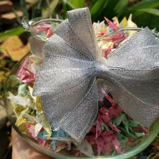 Lọ thủy tinh miệng bèo nhỡ đựng sao hạc