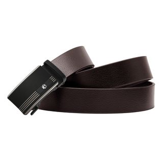 Thắt lưng dây nịt da bò AT Leather M4-13 màu nâu khóa tự động