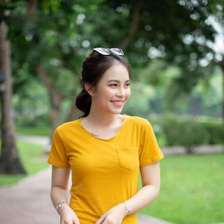 Áo phông cổ tim