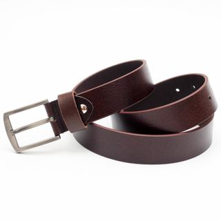 Thắt lưng dây nịt da bò AT Leather M4K-02 màu nâu khóa kim