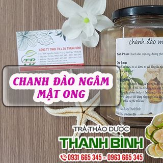 Chanh Đào Ngâm Mật Ong
