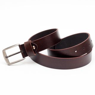 Thắt lưng dây nịt da bò AT Leather M4K-03 màu nâu khóa kim