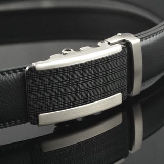 Thắt lưng dây nịt da bò AT Leather P112 khóa tự động