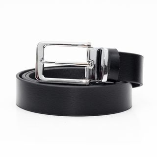 Thắt lưng dây nịt da bò AT Leather M4K35-04 màu đen khóa kim
