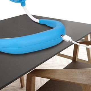 Quạt Đeo Cổ Có Đèn Led