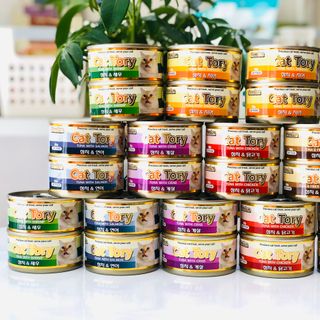 Pate mèo Cat Tory: Cá ngừ mix cua/cá hồi/tôm/gà/chất xơ hairball