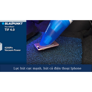 Máy Bơm Lốp Kiêm Hút Bụi 2 In 1 Blaupunkt TIF 4.0