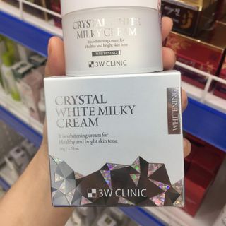 Kem dưỡng trắng da Crystal White Milky Cream giá sỉ