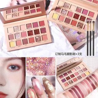 bảng màu mắt nude Lameila 18 ô