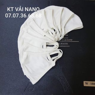 Khẩu trang vải kháng khuẩn sử dụng 30 lần giặt