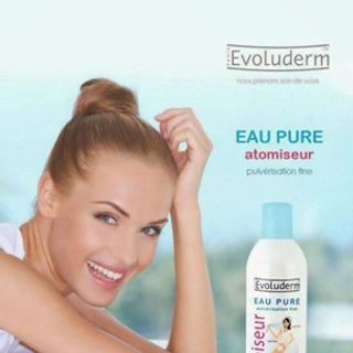 Xịt khoáng evoluderm eau pure 400ml
