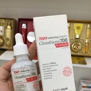 Huyết Thanh Trắng Da 7 Day Whitening Program Glutathione 700