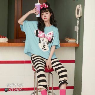 SET QUẦN SỌC ÁO CHUỘT
