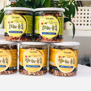 HỘP THỊT SẤY 190G LUXURY BALANCE (dạng que/thịt bọc xương vị cá hồi/vịt/bò)