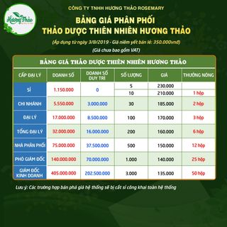 Thảo dược thiên nhiên Hương Thảo (xóa mờ nám-tàn nhang)