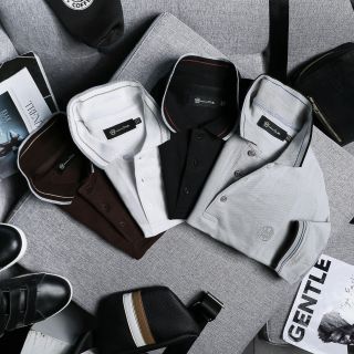 áo phong cổ trơn