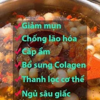 SET NGUYÊN LIỆU CHÈ DƯỠNG NHAN ĐẶC BIỆT