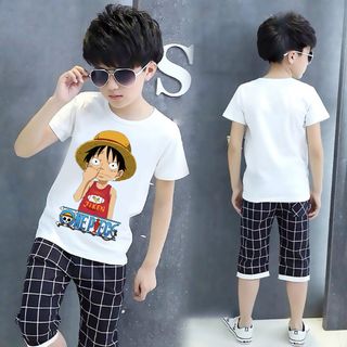 Sỉ Áo Thun One Piece Đảo Hải Tặc Trẻ Em