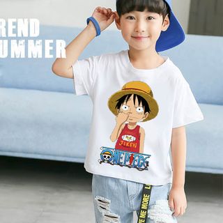 Sỉ Áo Thun One Piece Đảo Hải Tặc Trẻ Em giá sỉ