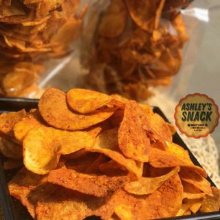KHOAI TÂY SẤY TRỨNG MUỐI